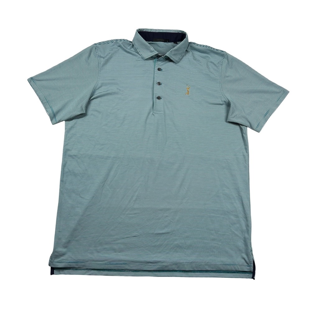 Greyson Shirt Mens XL Golf Polo Golden Swing Man Sawgrass Striped Performance